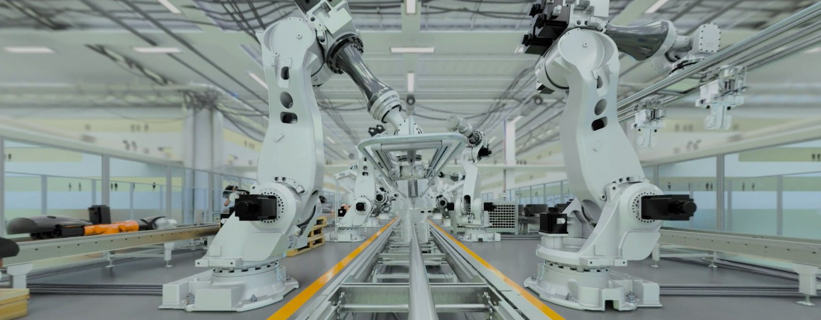 Robots on Assembly Line